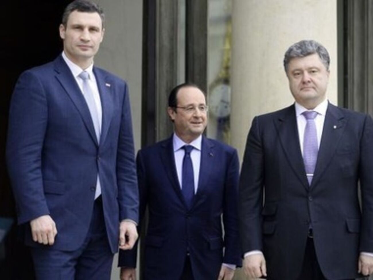 Порошенко уже встречался с Олландом в апреле