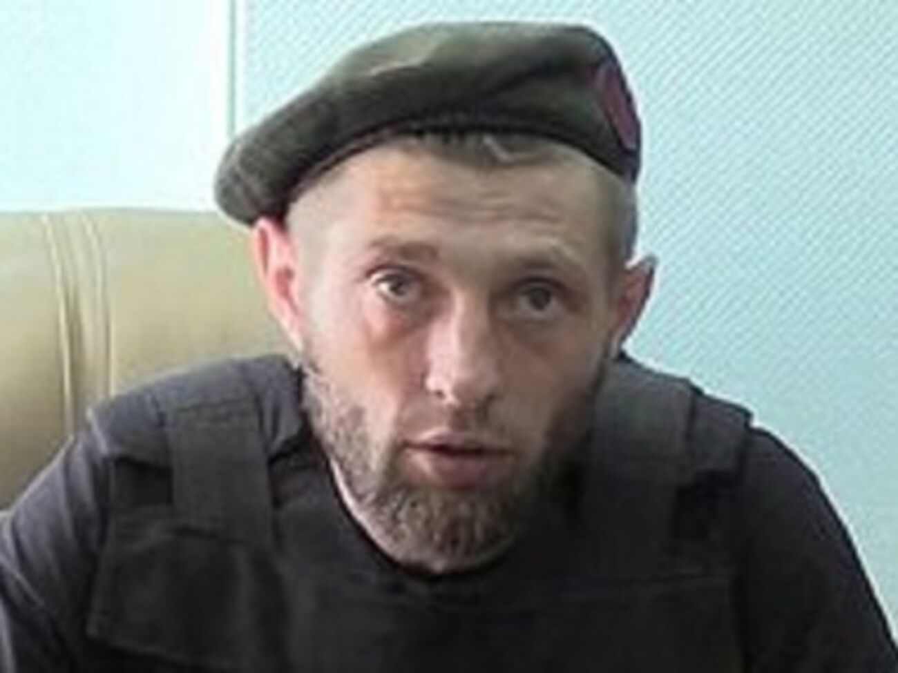 Главарь боевиков Андрей Борисов