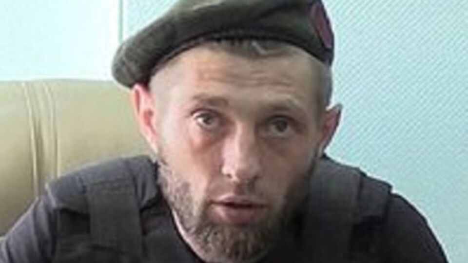 Главарь боевиков Андрей Борисов