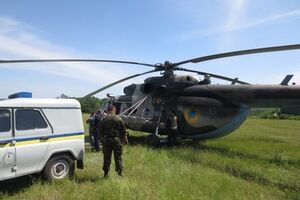 Вертолет дошел до Карачуна, разгрузился, взлетел и после взлета был сбит