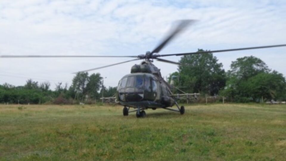 Сбитый вертолет Ми-8 утром завозил продукты на гору Карачун