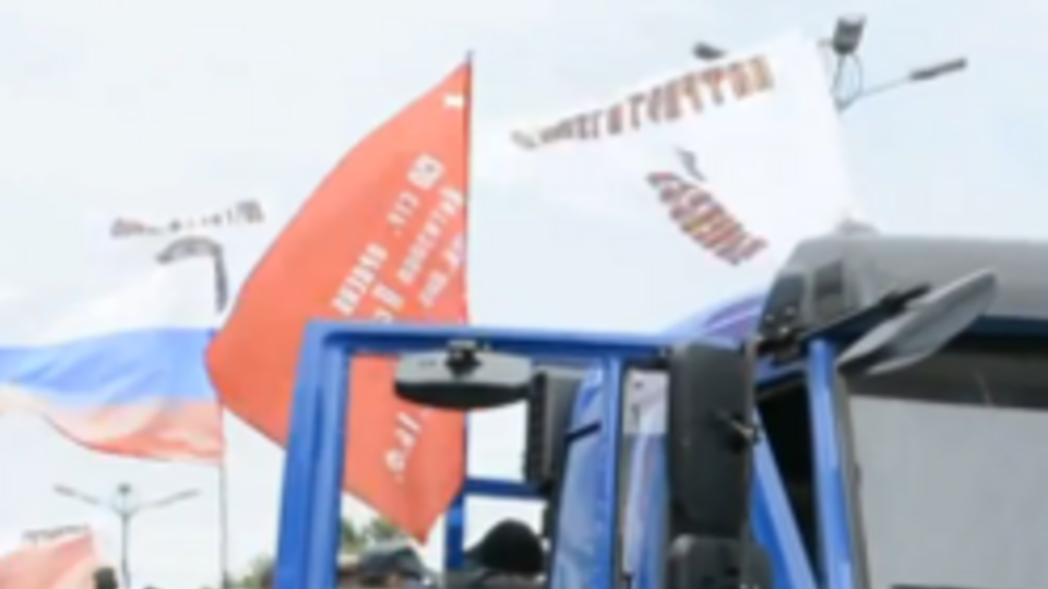 Боевики, окружившие админздание, являются членами батальона "Восток"