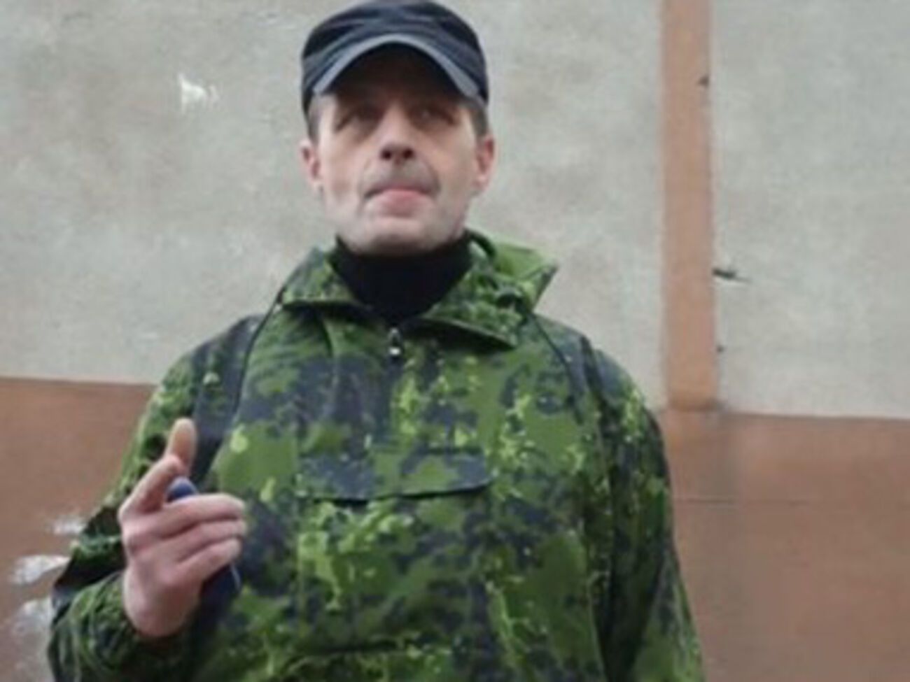 Лидер горловских террористов Игорь Безлер ("Бес"), банда которого похитила милиционеров