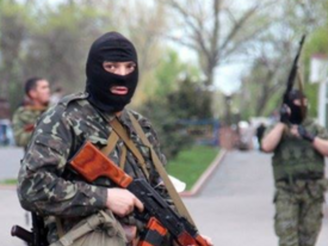 Захватчики были вооружены автоматами