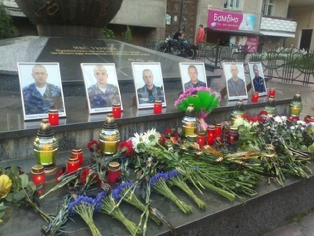 Погибшие под Славянском бойцы "Беркута" из Ивано-Франковской области