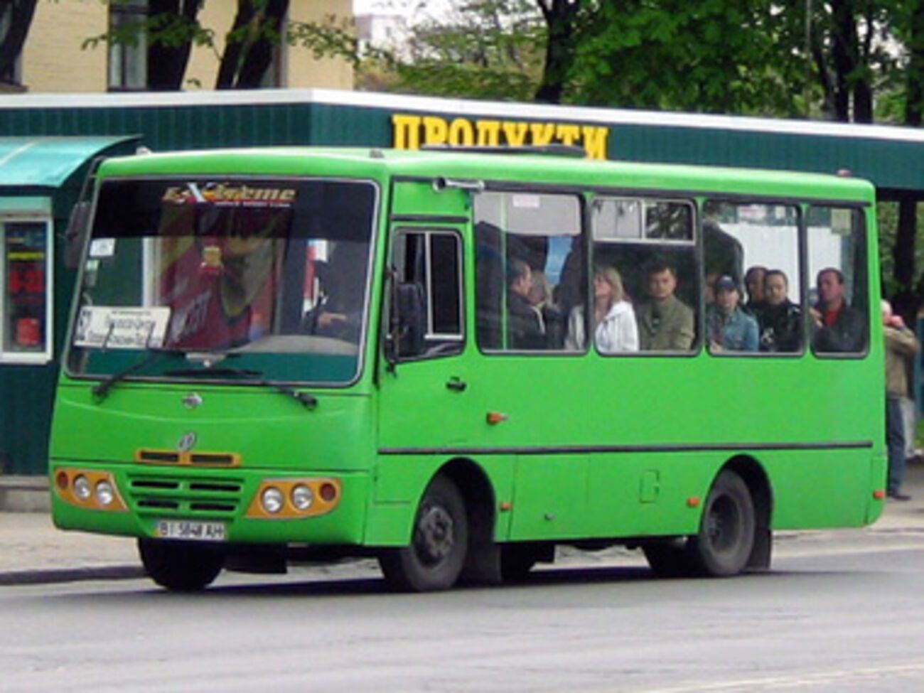 "Антон-3250". На стоянке сгорело 15 таких автобусов