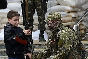 К руководству АТО не поступало никаких запросов от самопровозглашенной власти Славянска с просьбой обеспечить безопасные условия передвижения автобусов с детьми