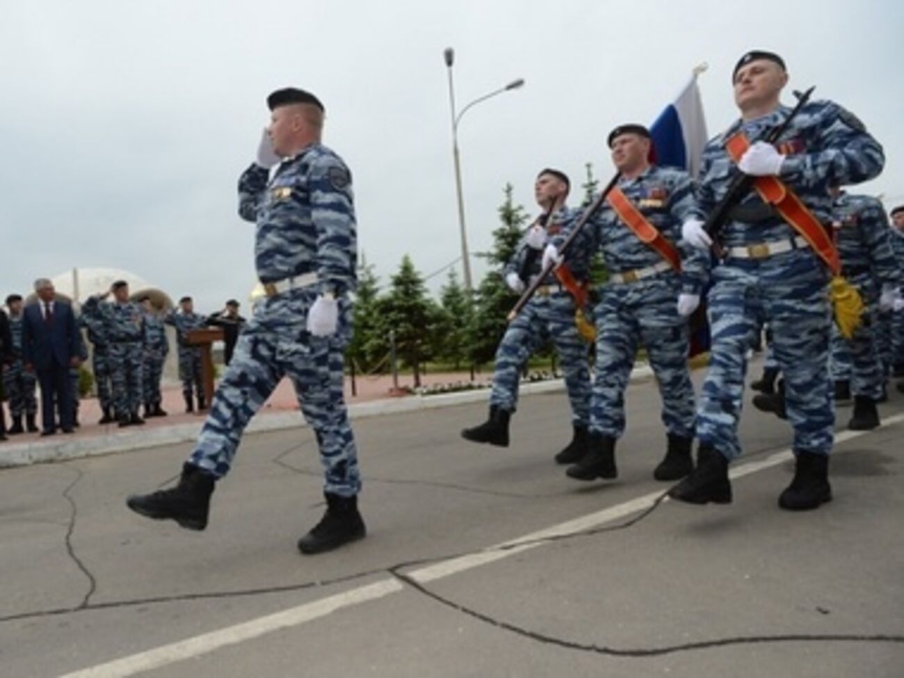 Десять бывших сотрудников украинского "Беркута" сбежали в Россию