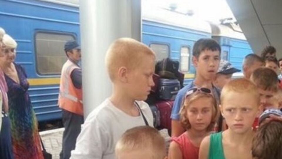 Дети из Славянска благополучно добрались до Крыма