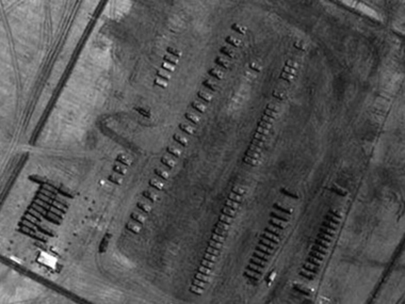 Фото из космоса&nbsp;российских войск у границ Украины