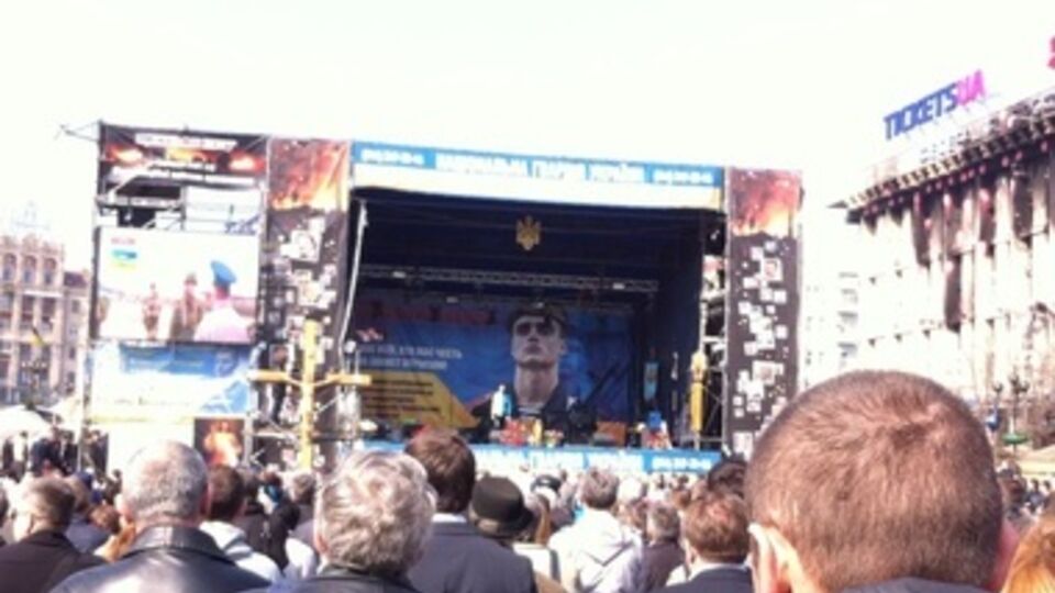 Народное Вече на Майдане в марте 2014 года