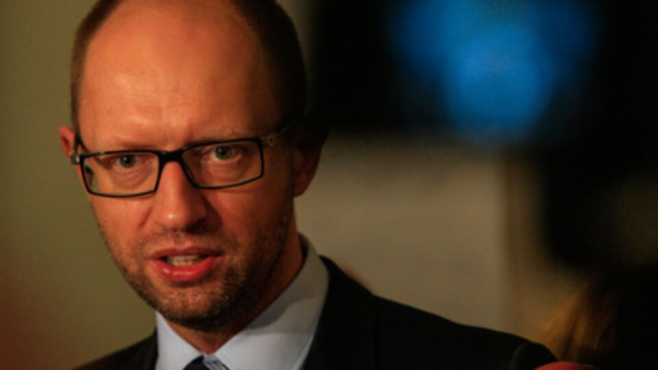 Премьер Украины Арсений Яценюк