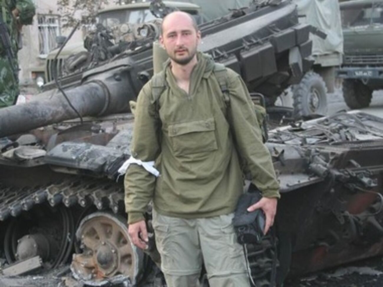 "Российские войска не войдут в Украину, но хорошо вооруженные спецотряды будут партизанить". Аркадий Бабченко в Грузии, 2008 год