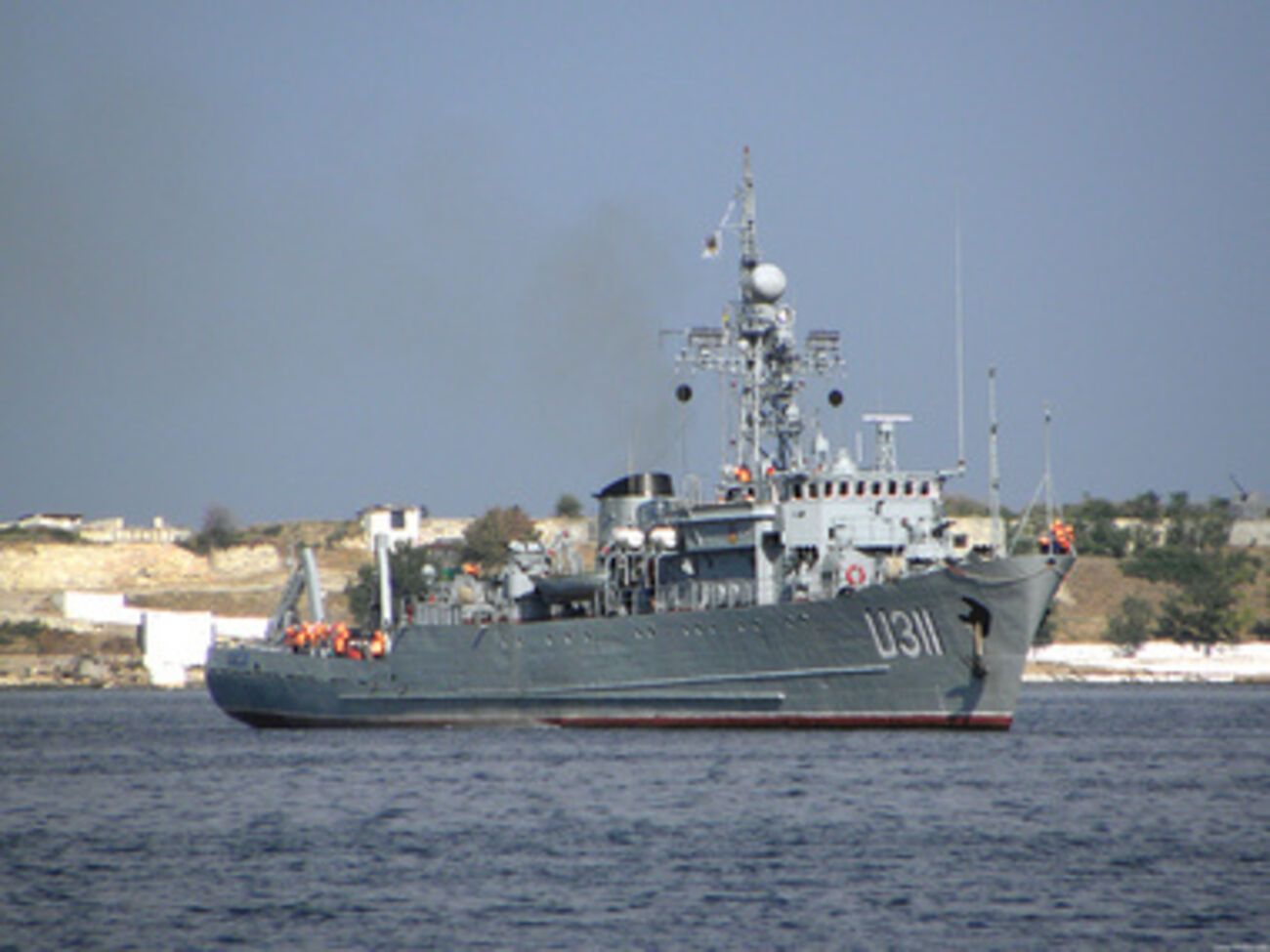 Тральщик "Черкассы" Россия захватила последним