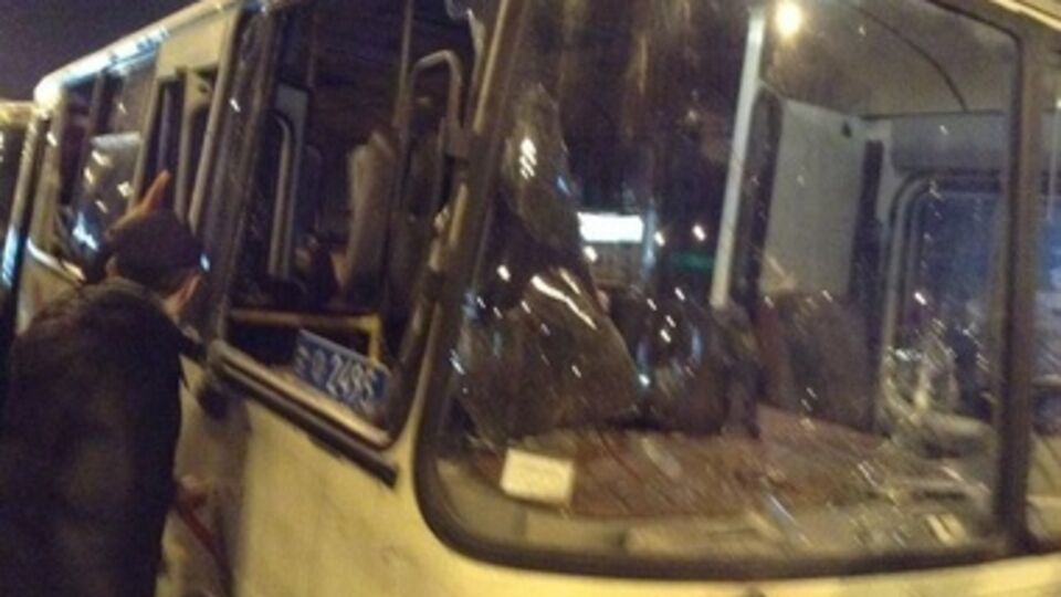 Вооруженные террористы напали на отряд спецназначения милиции