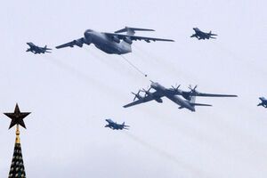 Парад Победы в центре Москвы