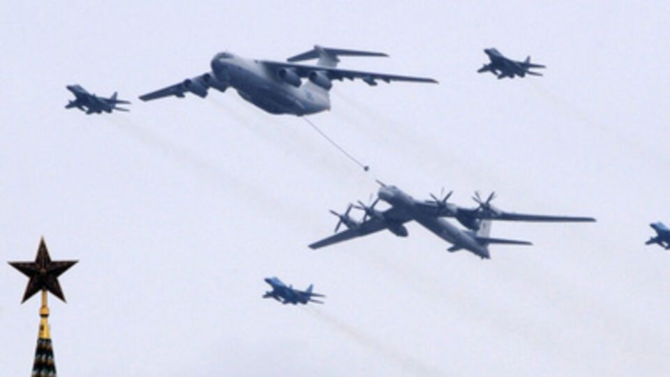 Парад Победы в центре Москвы