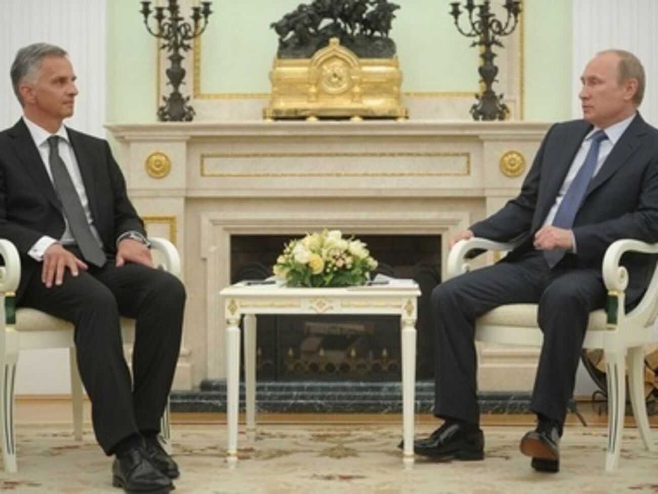 Сегодня Путин встретился&nbsp;с председателем ОБСЕ Дидье Буркхальтером