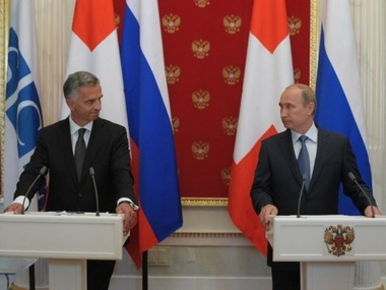 7 мая Владимир Путин встретился с&nbsp;председателем ОБСЕ Дидье Буркхальтером