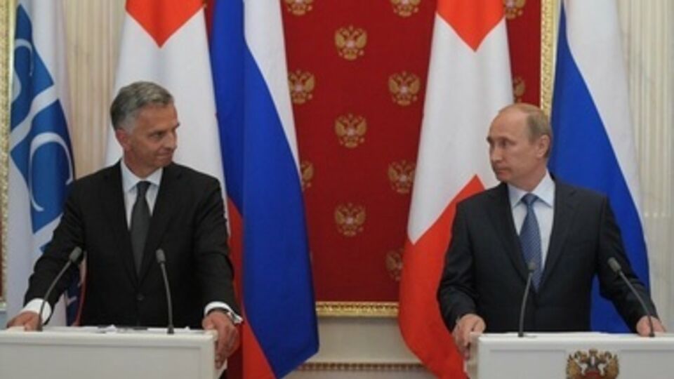 7 мая Владимир Путин встретился с председателем ОБСЕ Дидье Буркхальтером