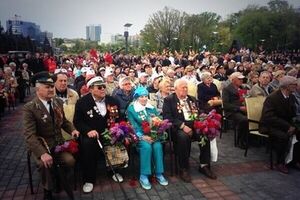 День Победы в Украине. Фоторепортаж