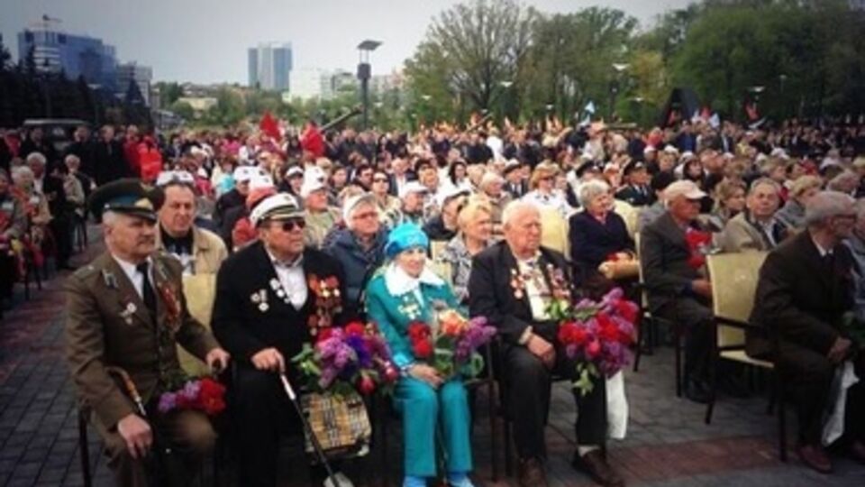 День Победы в Украине. Фоторепортаж