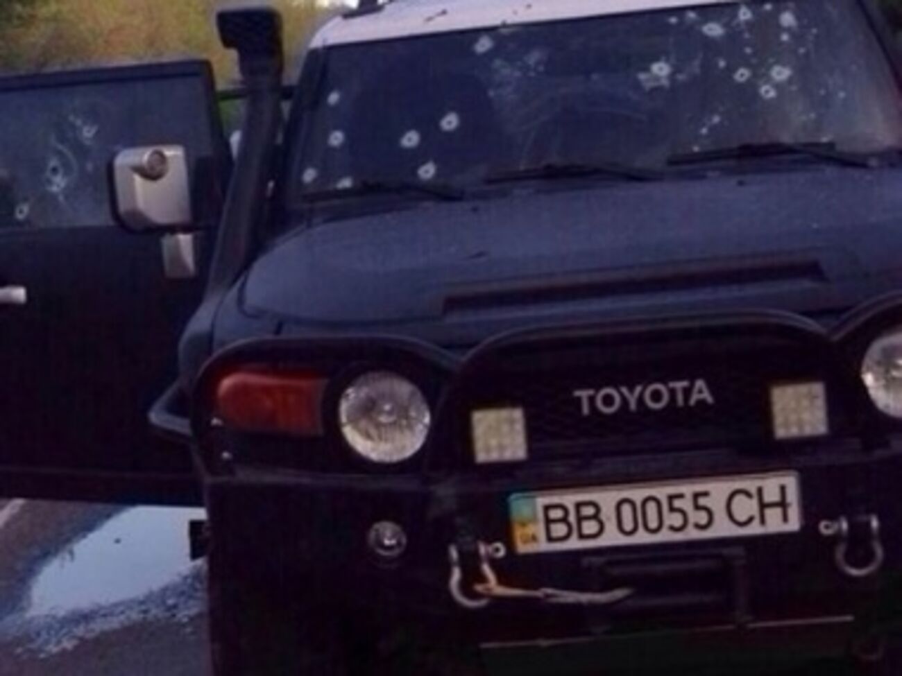 Машины не остановились по требованию сепаратистов