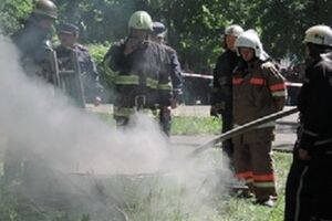 Пожарные потушили кабеля Национальной ТРК