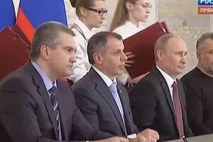 Владимир Путин отблагодарил Сергея Аксенова за Крым