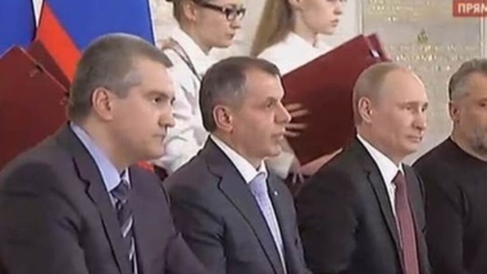 Владимир Путин отблагодарил Сергея Аксенова за Крым