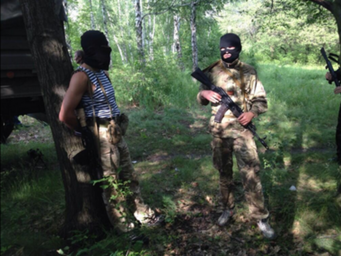 Боевики из батальона "Восток"