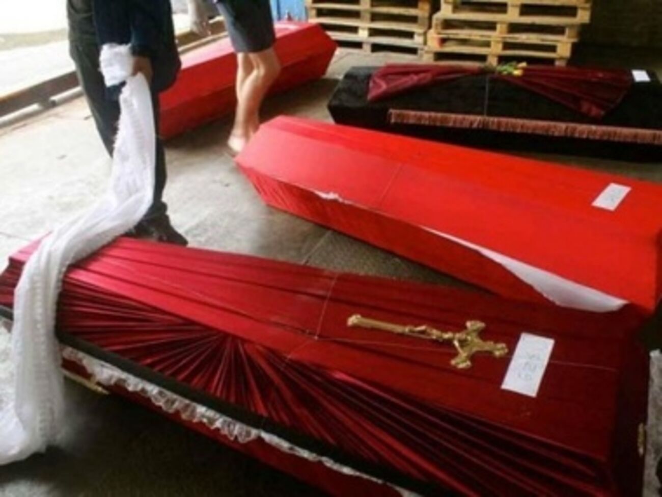 Больше сорока гробов уже отправлено в Чечню