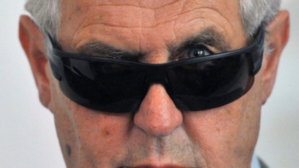 Президент Чехии Милош Земан