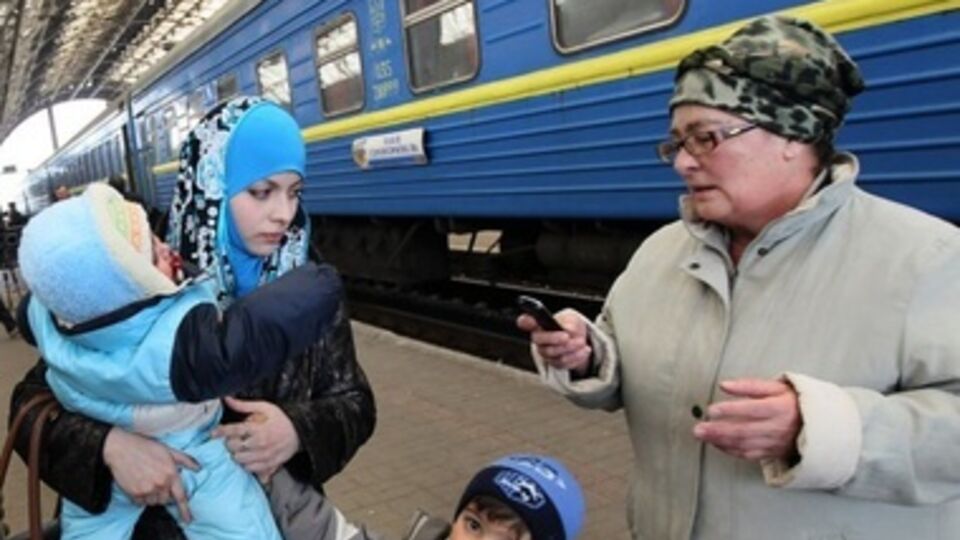 10 тысяч беженцев, в основном, крымских татар, могу приехать в Украину.