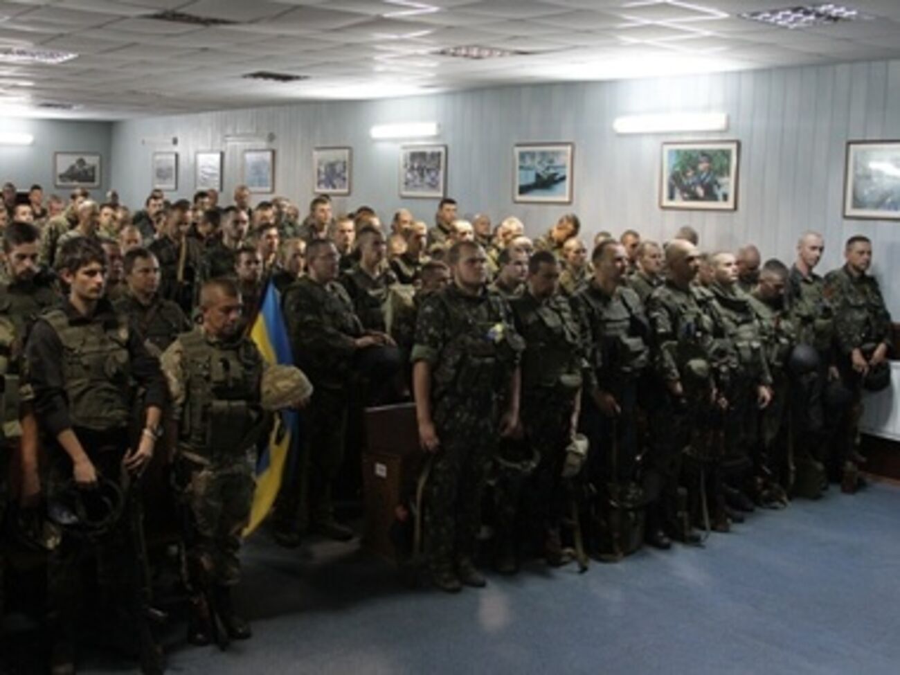 Первый батальон Нацгвардии вернулся из Славянска 1 июня