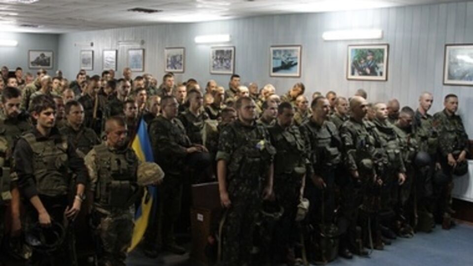 Первый батальон Нацгвардии вернулся из Славянска 1 июня