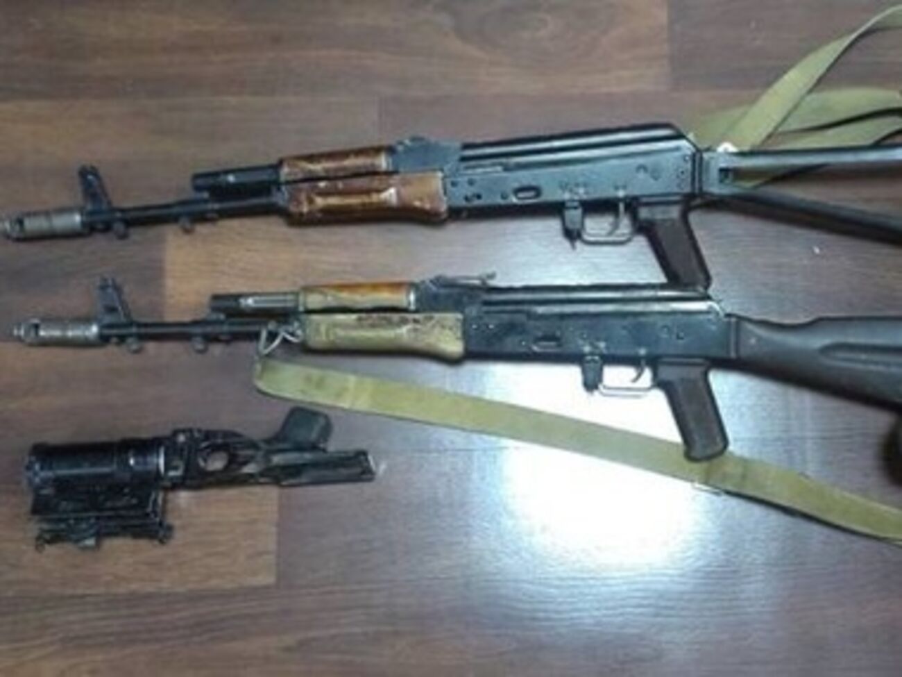 При задержании у террориста изъяли автоматическое оружие