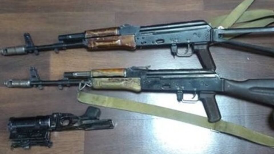 При задержании у террориста изъяли автоматическое оружие