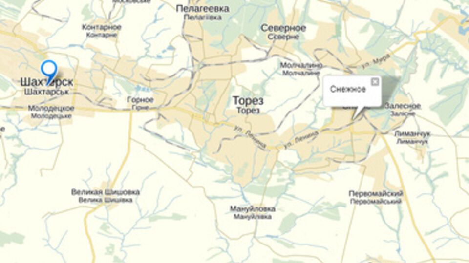 Террористы стягивают силы в Снежное