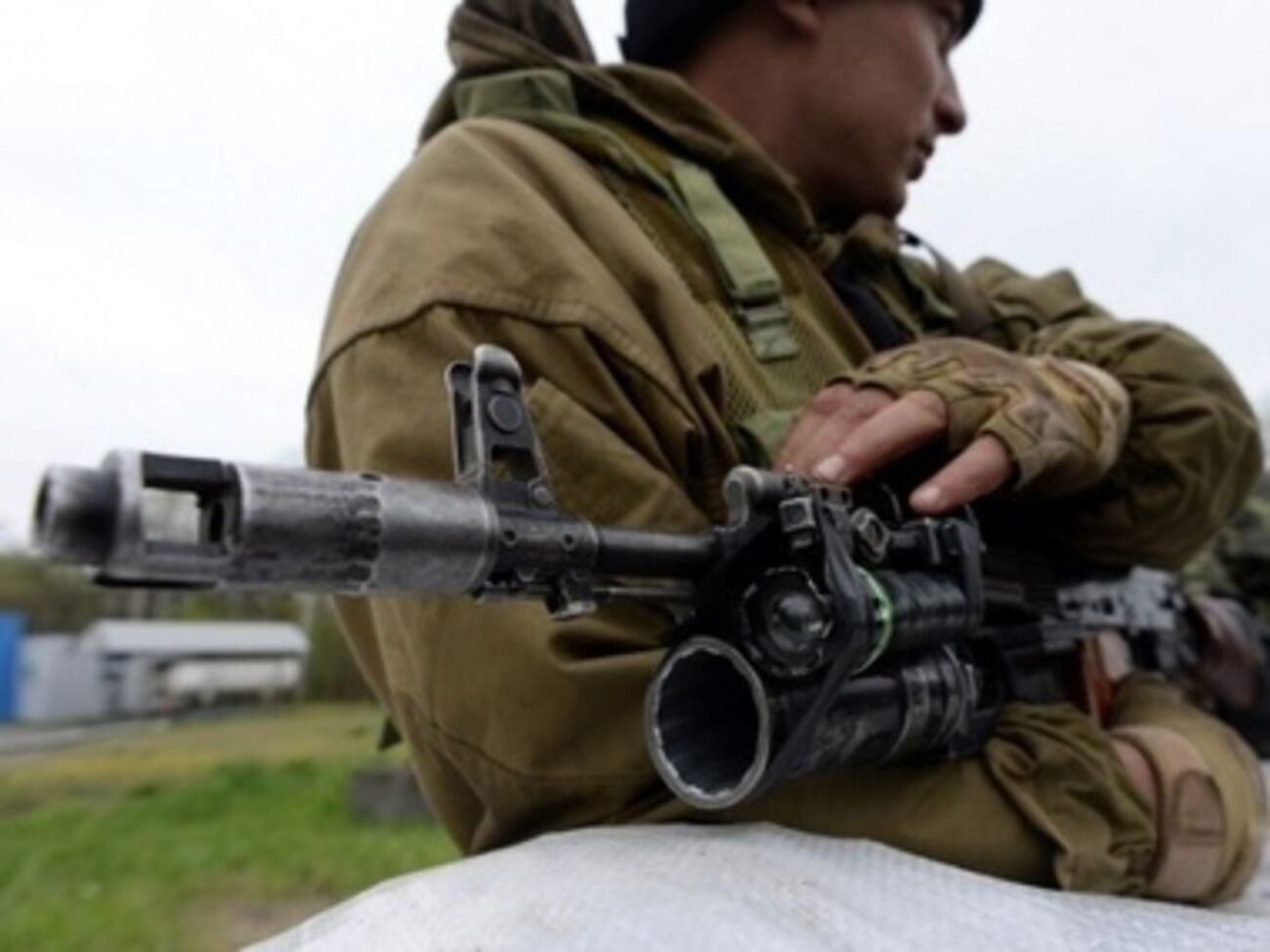 Боевики обстреливали блокпост украинской армии