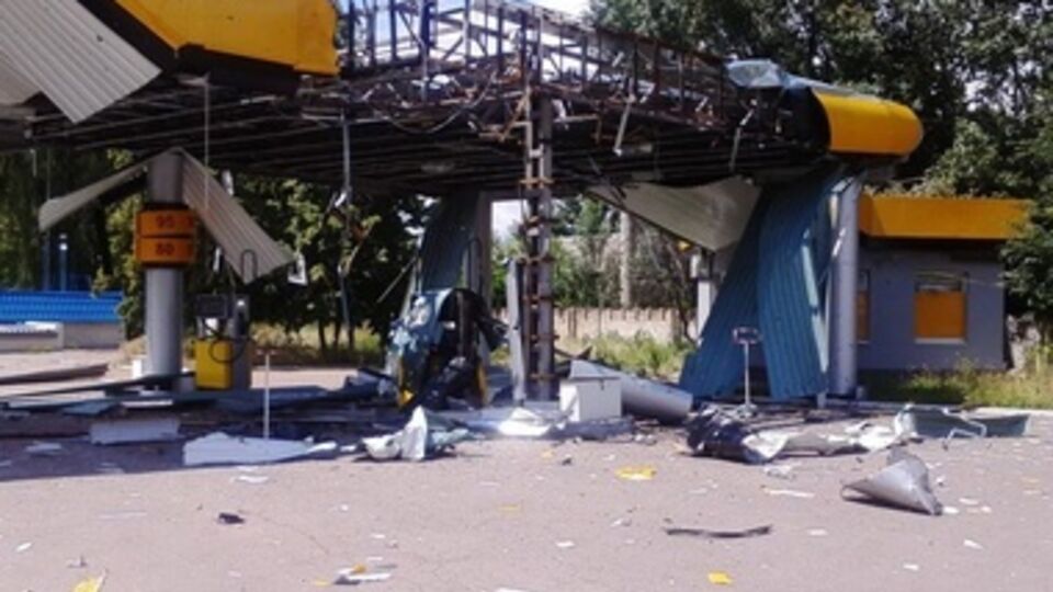 Разрушенный полупустой Славянск. Фоторепортаж