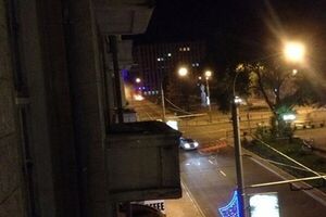 Возле здания Донецкой облгосадминистрации прозвучал взрыв