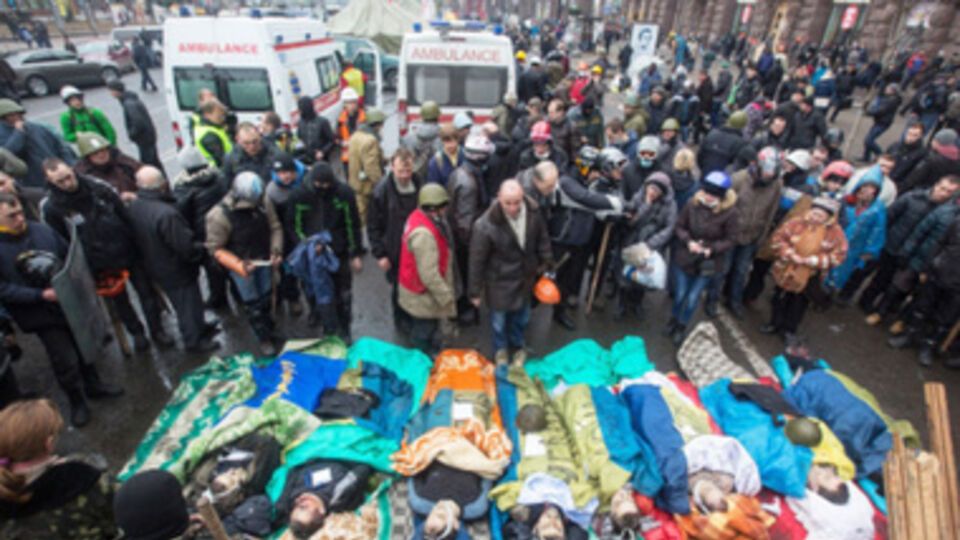 20 февраля всего за несколько часов в центре столицы были убиты десятки активистов