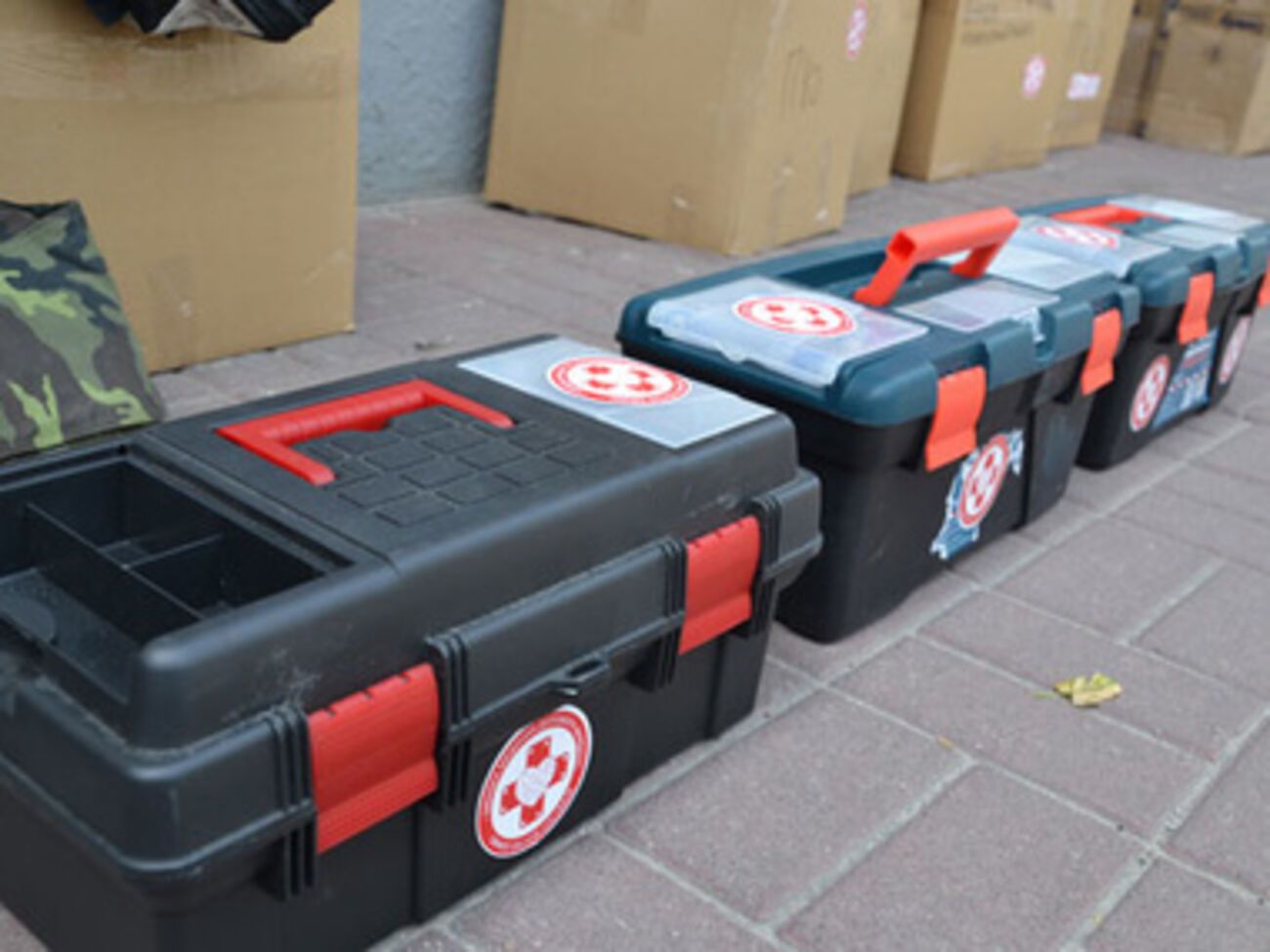 Активисты решили поддержать правоохранителей