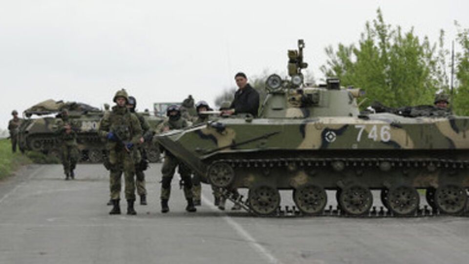 Украинские силовики контролируют город Счастье