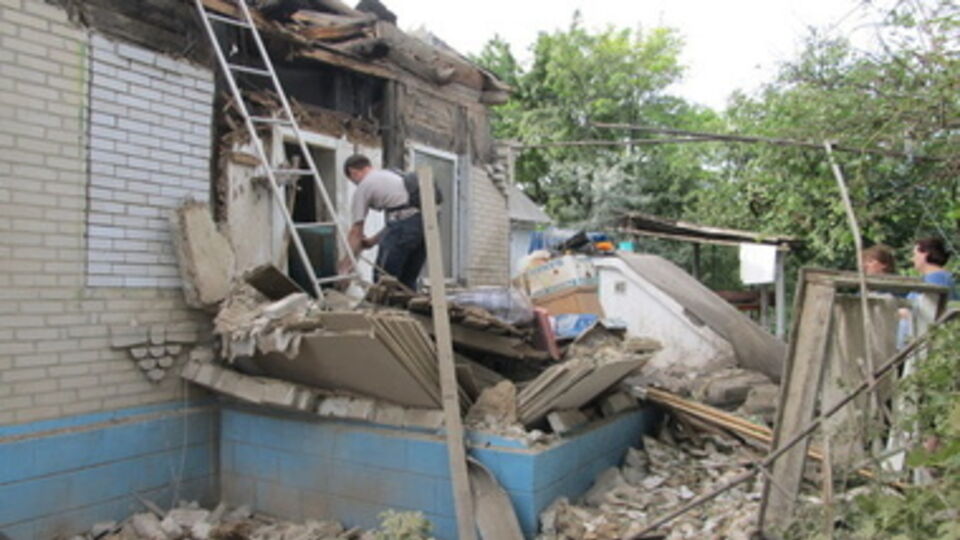 Террористы обстреляли жилые кварталы