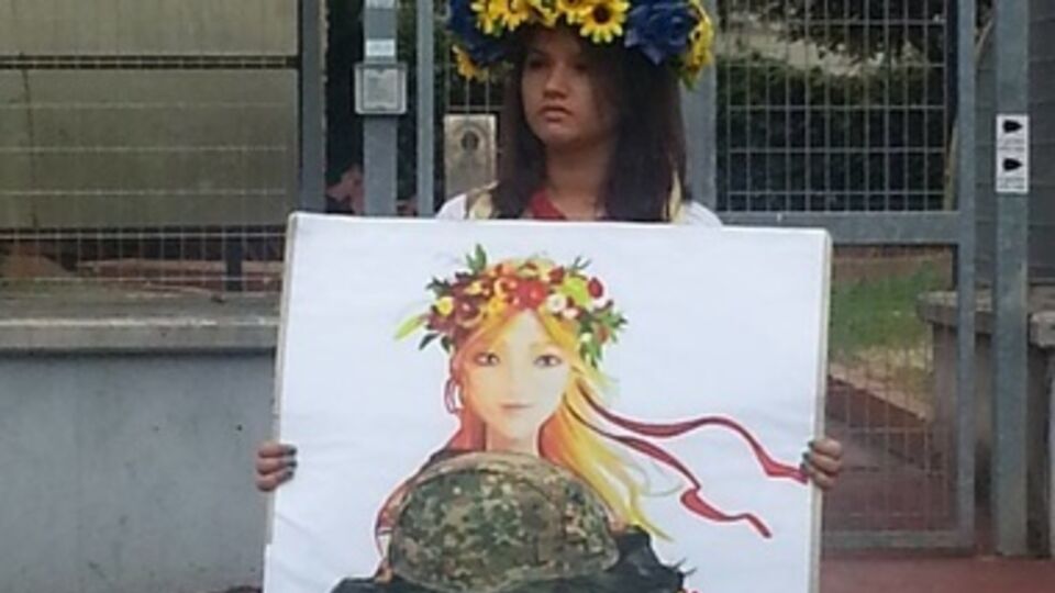 Акции в поддержку Украины в Италии проходят с декабря прошлого года