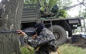 Боевики устроили артобстрел Амвросиевки