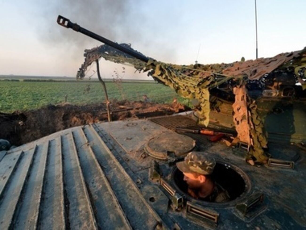 Были уничтожены блокпосты и две боевые машины террористов