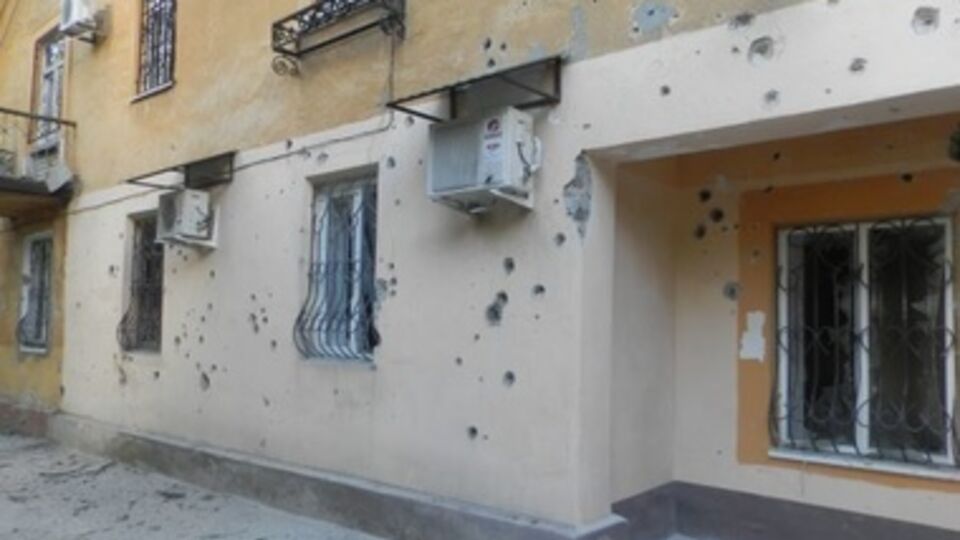 Последствия обстрела Краматорска 16 июня